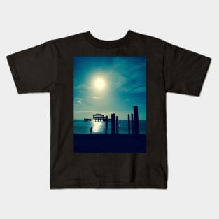 A Walk At West Pier Kids T-Shirt